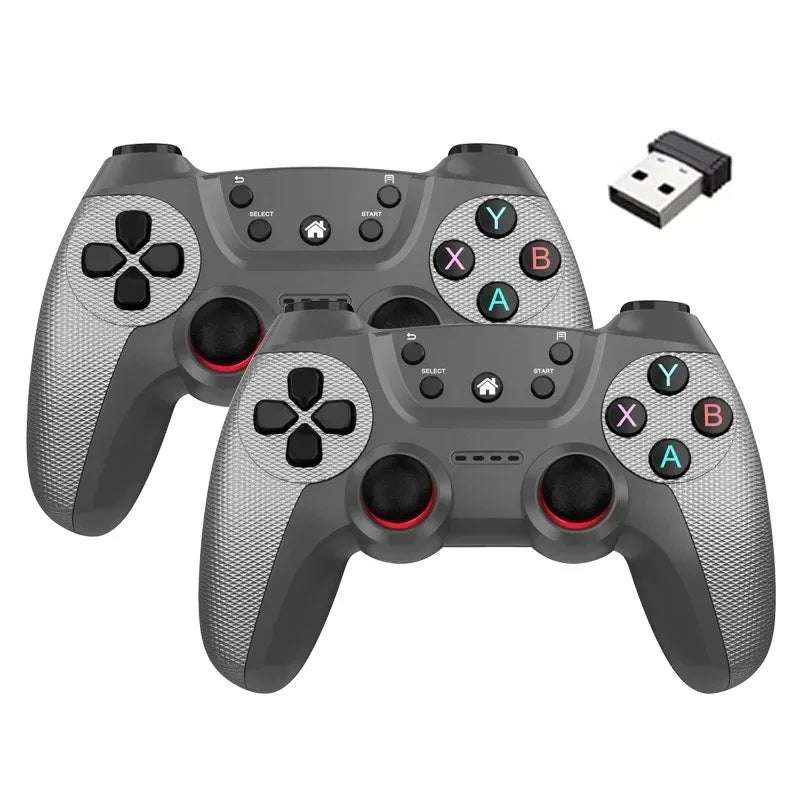 Controlador de juegos inalámbrico doble BOYHOM para teléfonos Linux/Android, para Game Box, Game Stick, PC, Smart TV Box, gamepad 2.4G, joystick
