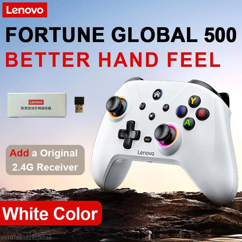 Nuevo controlador inalámbrico Bluetooth RGB Lenovo S02 para Nintendo Switch OLED/Switch Lite/PC/Mobile Gamepad Joystick multifunción