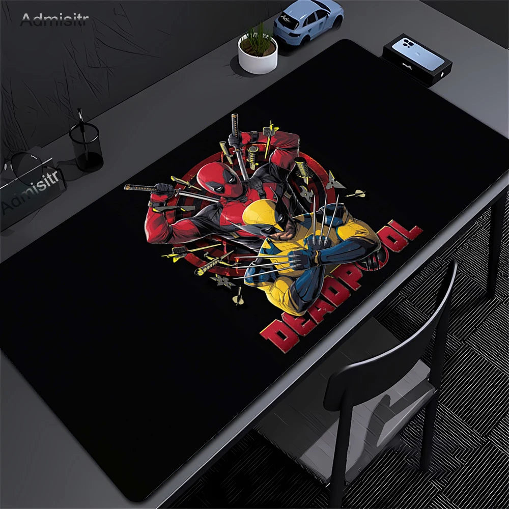 Alfombrilla de ratón con diseño de Marvel Deadpool para PC (900 x 400)