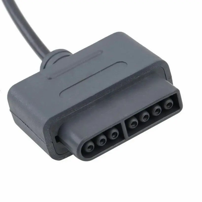 Controlador de 16 bits para Nintendo SNES, mando para consola SNES, joystick para juegos de Nintendo SNES.