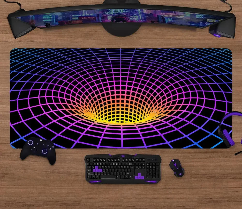Alfombrillas de ratón para gamer, antideslizante