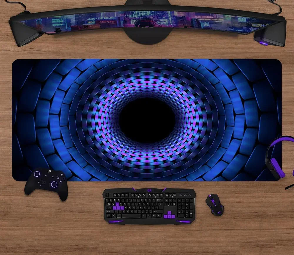 Alfombrillas de ratón para gamer, antideslizante