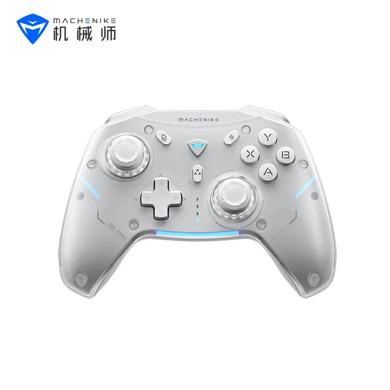 Mando inalámbrico Machenike G5 Pro Elite con gatillo Hall y botones mecánicos táctiles para Switch, PC, Android e iOS.