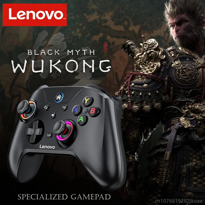 Nuevo controlador inalámbrico Bluetooth RGB Lenovo S02 para Nintendo Switch OLED/Switch Lite/PC/Mobile Gamepad Joystick multifunción