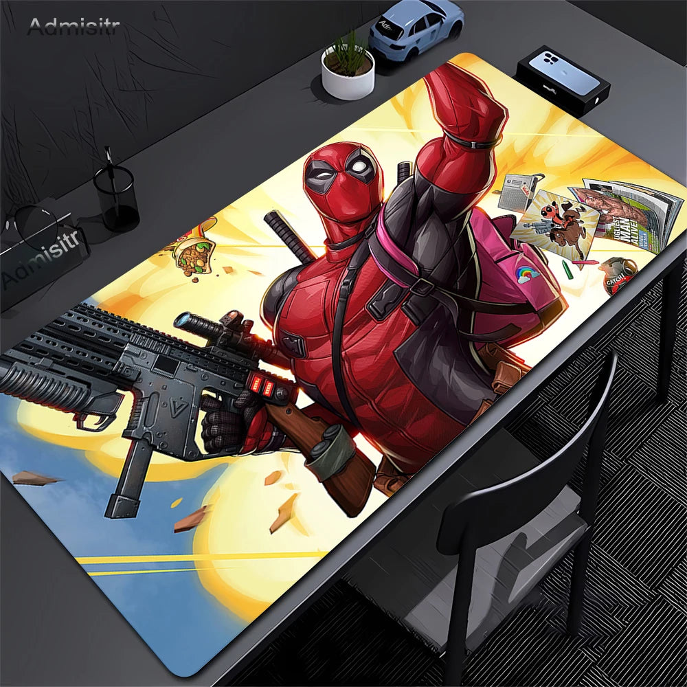 Alfombrilla de ratón con diseño de Marvel Deadpool para PC (900 x 400)