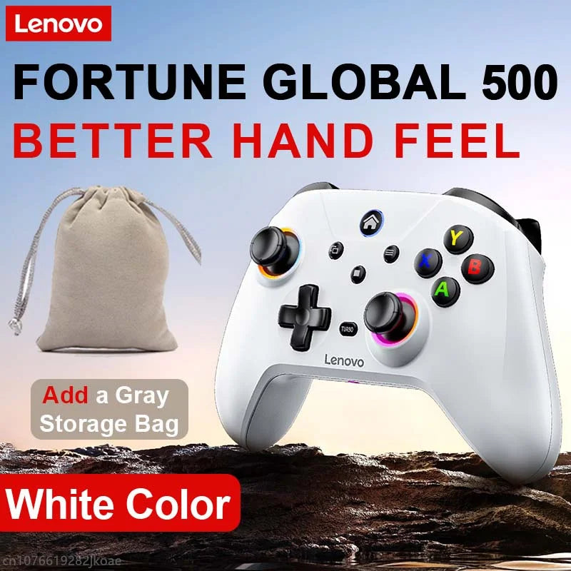 Nuevo controlador inalámbrico Bluetooth RGB Lenovo S02 para Nintendo Switch OLED/Switch Lite/PC/Mobile Gamepad Joystick multifunción
