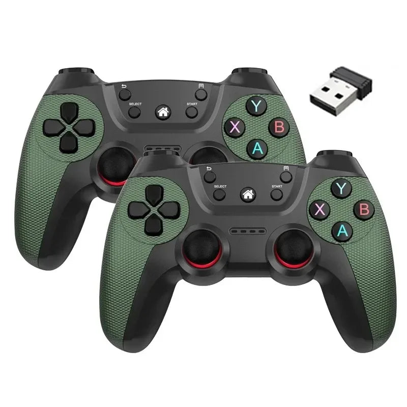 Controlador de juegos inalámbrico doble BOYHOM para teléfonos Linux/Android, para Game Box, Game Stick, PC, Smart TV Box, gamepad 2.4G, joystick
