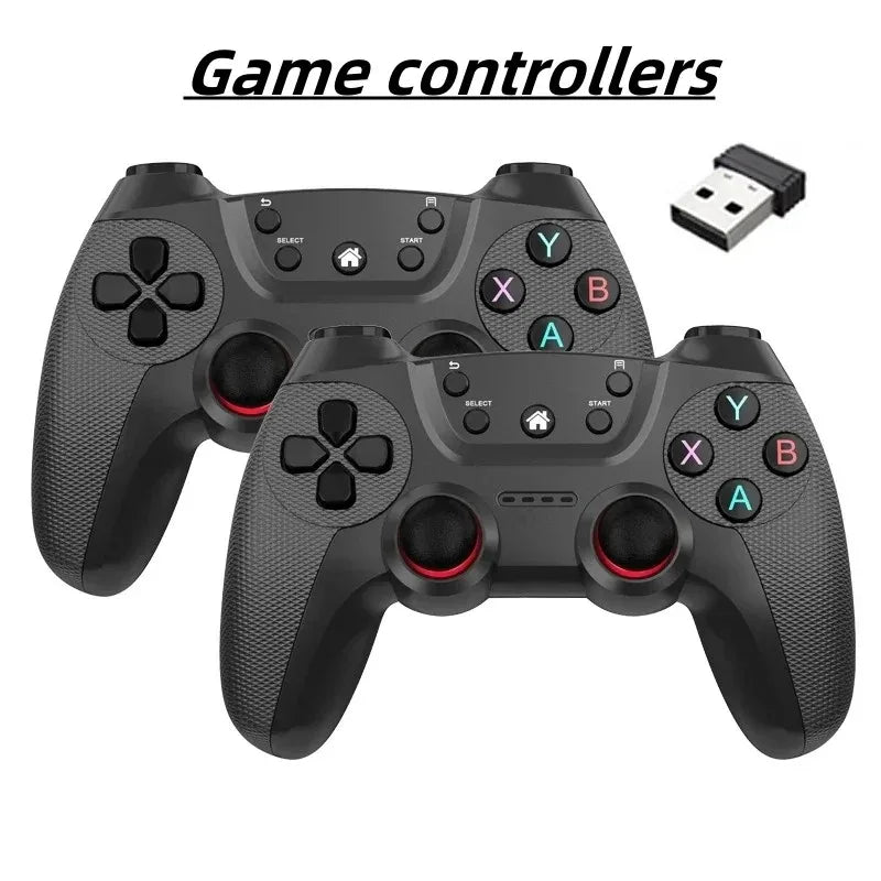 Controlador de juegos inalámbrico doble BOYHOM para teléfonos Linux/Android, para Game Box, Game Stick, PC, Smart TV Box, gamepad 2.4G, joystick