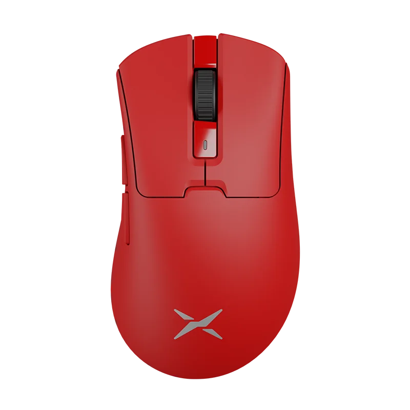 Ratón inalámbrico para juegos Delux M900PRO ergonómico con tasa de sondeo de 8K, PAW3395, 63 g, base de carga magnética RGB para jugadores de PC diestros y grandes.