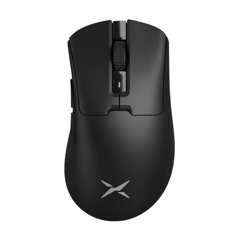 Ratón inalámbrico para juegos Delux M900PRO ergonómico con tasa de sondeo de 8K, PAW3395, 63 g, base de carga magnética RGB para jugadores de PC diestros y grandes.