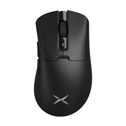 Ratón inalámbrico para juegos Delux M900PRO ergonómico con tasa de sondeo de 8K, PAW3395, 63 g, base de carga magnética RGB para jugadores de PC diestros y grandes.