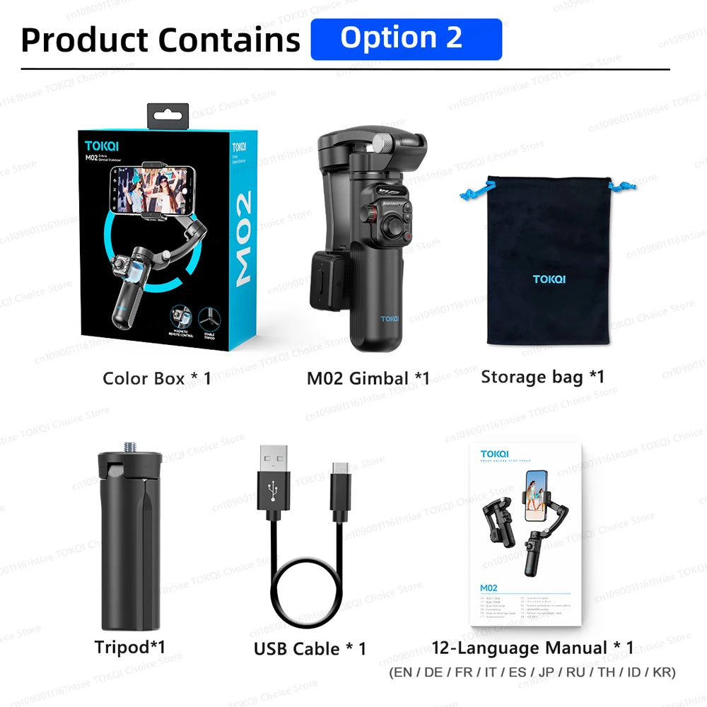 Soporte para teléfono con cardán de 3 ejes, antivibración, para grabar videos y selfies, con estabilizador para teléfonos inteligentes Xiaomi, iPhone y otros dispositivos.