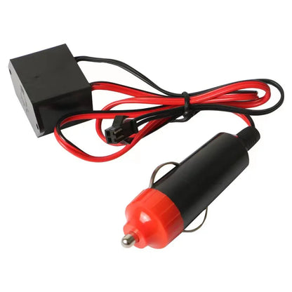 Tira de neón LED decorativa para interior de coche, 10 m, 1 m, 3 m y 5 m. Luz ambiental flexible con cable y alimentación USB, ideal para fiestas y ambientes.