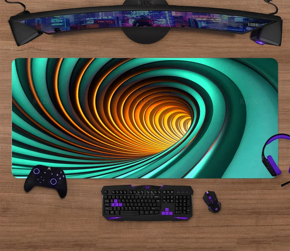 Alfombrillas de ratón para gamer, antideslizante