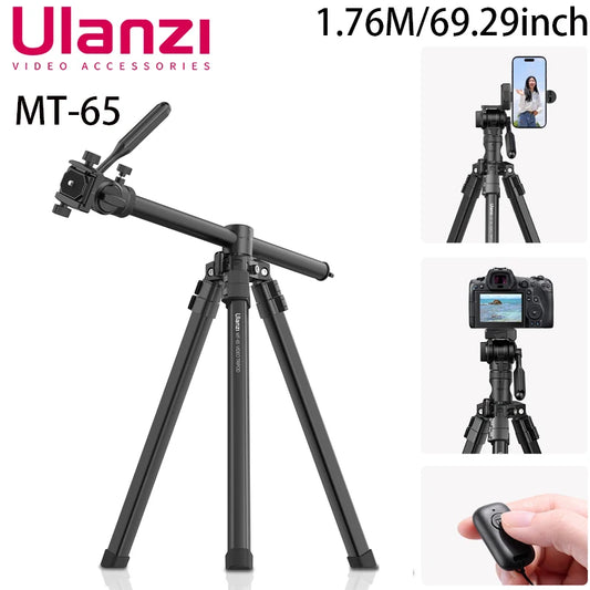 Trípode Ulanzi MT-65 para cámaras (Canon y Sony) trípode de aluminio de (1,76)m