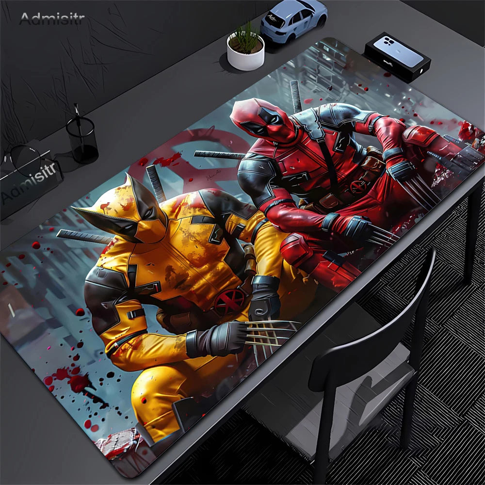 Alfombrilla de ratón con diseño de Marvel Deadpool para PC (900 x 400)