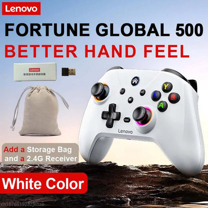 Nuevo controlador inalámbrico Bluetooth RGB Lenovo S02 para Nintendo Switch OLED/Switch Lite/PC/Mobile Gamepad Joystick multifunción