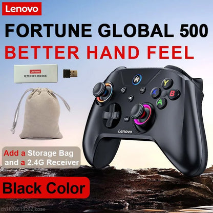 Nuevo controlador inalámbrico Bluetooth RGB Lenovo S02 para Nintendo Switch OLED/Switch Lite/PC/Mobile Gamepad Joystick multifunción