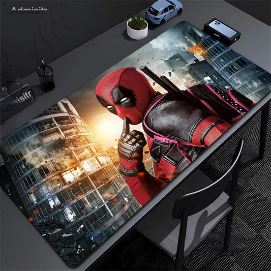 Alfombrilla de ratón con diseño de Marvel Deadpool para PC (900 x 400)