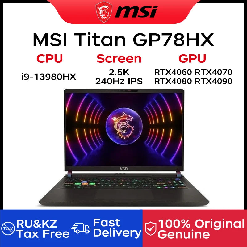 MSI Titan GP78HX