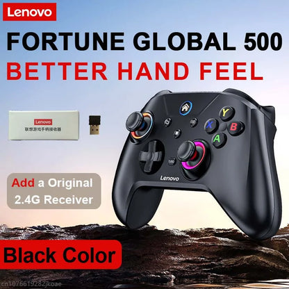 Nuevo controlador inalámbrico Bluetooth RGB Lenovo S02 para Nintendo Switch OLED/Switch Lite/PC/Mobile Gamepad Joystick multifunción