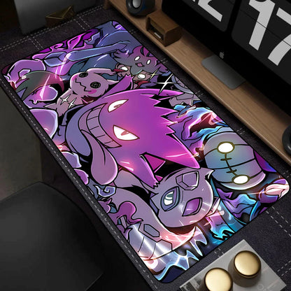 Alfombrilla de ratón XXL para juegos con diseño de Pokémon