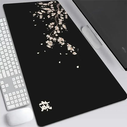 Alfombrilla de ratón XXL con diseño de flor de cerezo japones