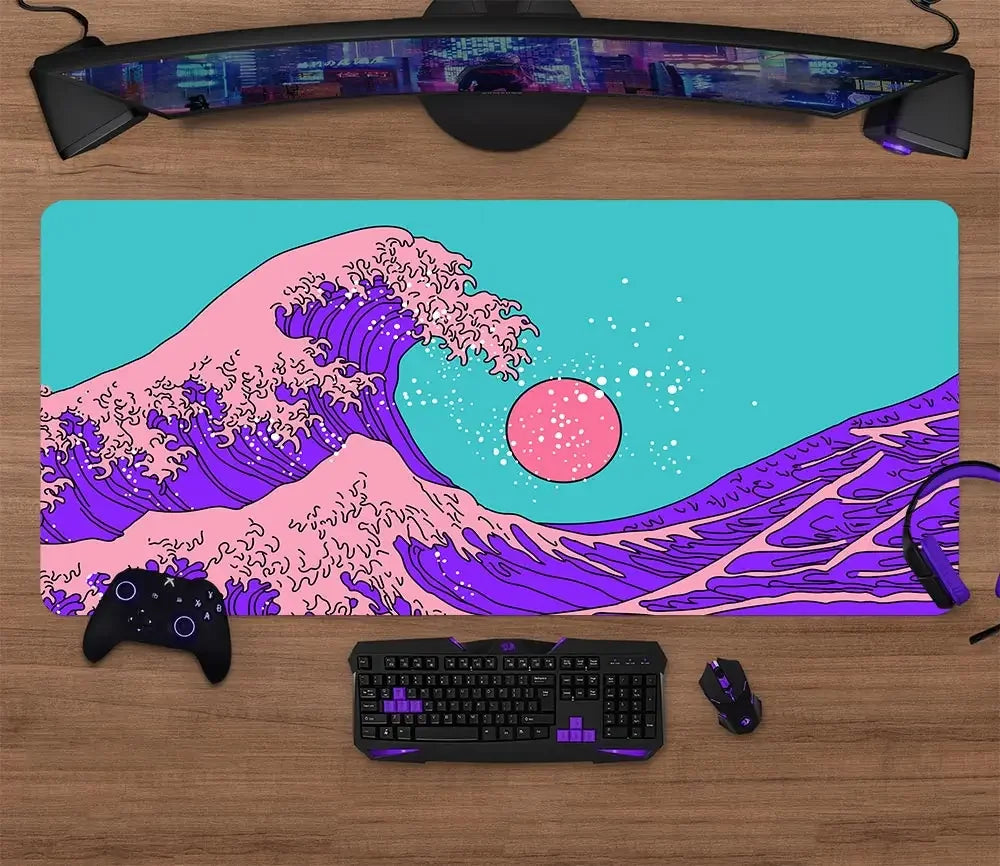 Alfombrillas de ratón para gamer, antideslizante