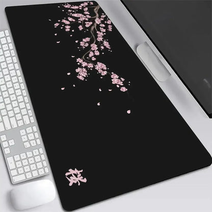 Alfombrilla de ratón XXL con diseño de flor de cerezo japones