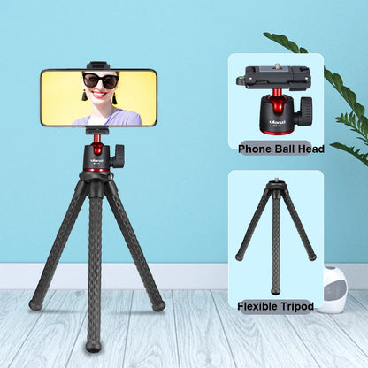 Trípode flexible Ulanzi MT-11 para cámara DSLR con control remoto mini patas de pulpo