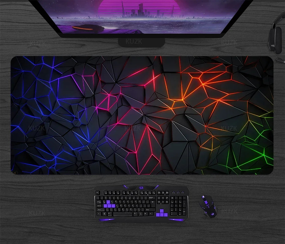 Alfombrillas de ratón para gamer, antideslizante