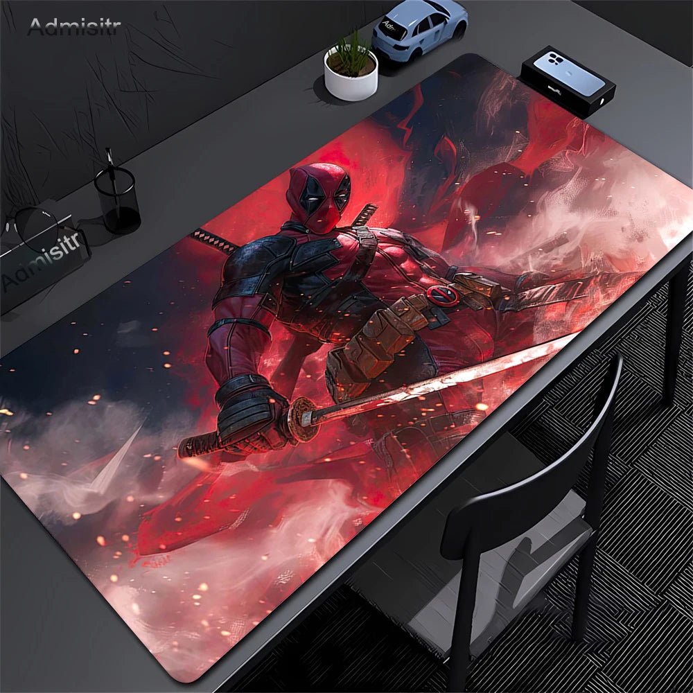 Alfombrilla de ratón con diseño de Marvel Deadpool para PC (900 x 400)