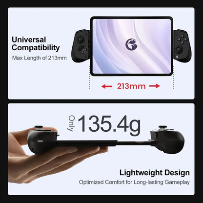 Mando para juegos móvil GameSir X5 Lite Tipo-C para Android e iOS, mando para móvil, puerto tipo C móvil, almohadilla de silicona intercambiable