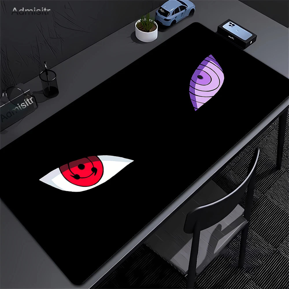 Alfombrilla de ratón de goma antideslizante Naruto S XL XXL para escritorio de oficina