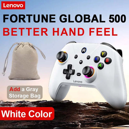 Nuevo controlador inalámbrico Bluetooth RGB Lenovo S02 para Nintendo Switch OLED/Switch Lite/PC/Mobile Gamepad Joystick multifunción