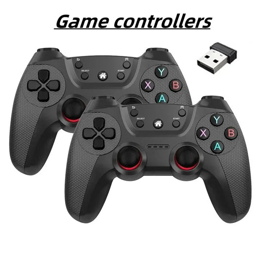 Controlador de juegos inalámbrico doble BOYHOM para teléfonos Linux/Android, para Game Box, Game Stick, PC, Smart TV Box, gamepad 2.4G, joystick